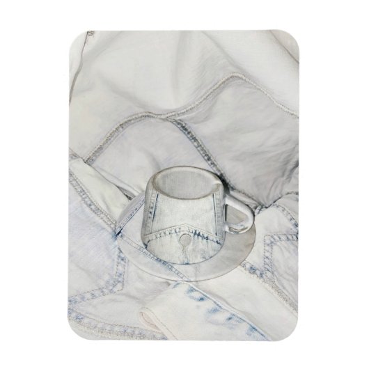 Art Denim Cup Jeans Magneet (Verticaal)
