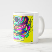 Art design afbeelding op een drink mok (Voorkant rechts)