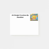 Art Design Creaties van Sunshine Post-it® Notes (Voorkant)