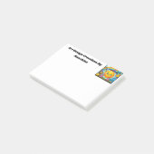 Art Design Creaties van Sunshine Post-it® Notes (Schuin)