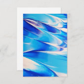 Art Design Notecard Bedankkaart (Voorkant / Achterkant)