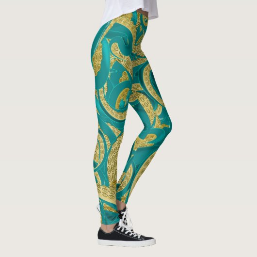 Art Design Octopus Leggings (Rechts)