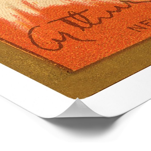 Art Devlin Giants Baseball 1911 Poster (Hoek)