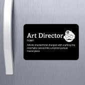 Art Director Definition - Filmcrew 4" x 6" Flex Magneet