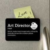 Art Director Definition - Filmcrew 4" x 6" Flex Magneet