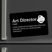 Art Director Definition - Filmcrew 4" x 6" Flex Magneet