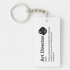 Art Director Definition - Grappige Film Crew Sleutelhanger