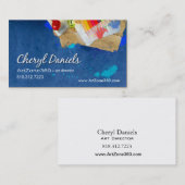 Art Director: Design Studio Grafische artistieke s Visitekaartje (Voorkant / Achterkant)