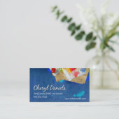 Art Director: Design Studio Grafische artistieke s Visitekaartje (Staand voorkant)