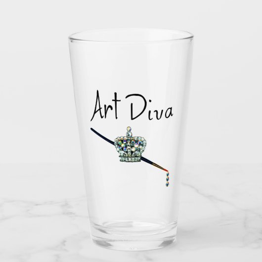 Art Diva Glas (Voorkant)