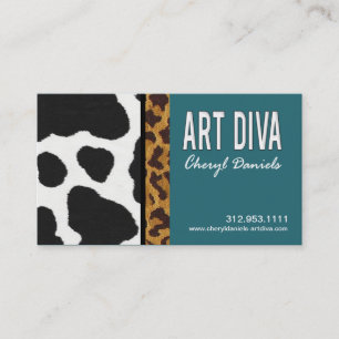 Art Diva Graphic Designer Visitekaartje