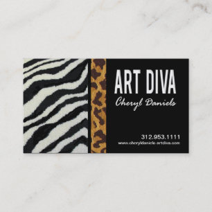 Art Diva Graphic Designer Visitekaartje