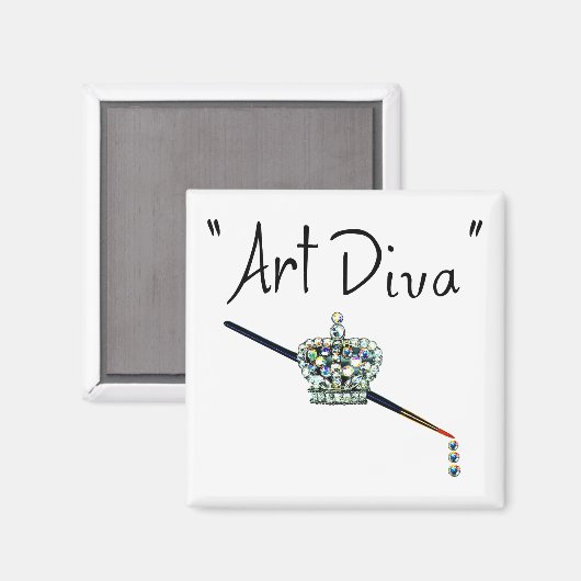Art Diva Magneet (Voorkant / Achterkant)