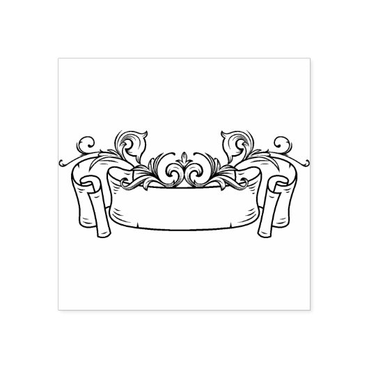 Art Eenvoudige Deco  lint Scrapbooking Rubberstempel (Afrduk)