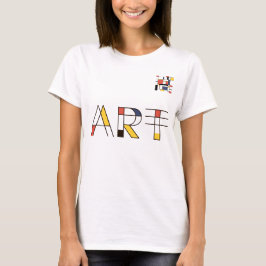 ART elegant, stijlvol, chic en uniek T-shirt
