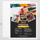 Art Event Flyer Sjabloon (Voorkant / Achterkant)