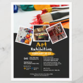 Art Event Flyer Sjabloon (Voorkant)