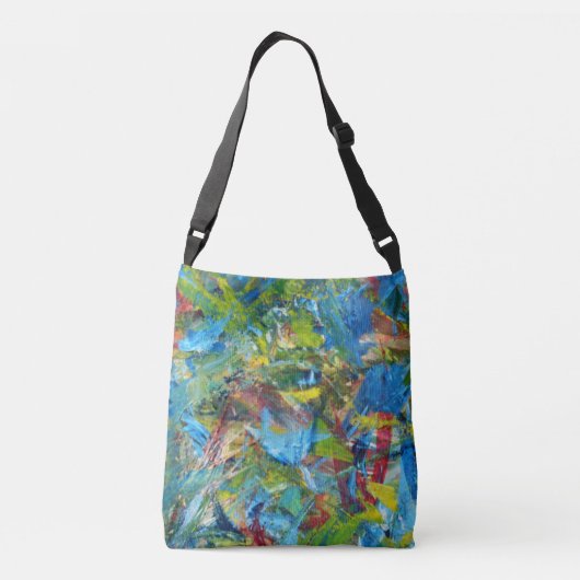 Art Exhibit Bag Crossbody Tas (Achterkant)