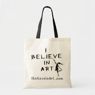 Art Fairy: Ik geloof in Art Promotion Tote Bag