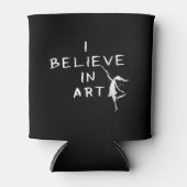 Art Fairy: Ik geloof in kunst Blikjeskoeler (Voorkant)