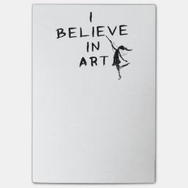 Art Fairy: Ik geloof in kunst Post-it® Notes