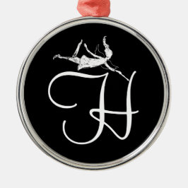 Art Fairy Inital: H Metalen Ornament
