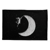 Art Fairy: Verf de maan Kussensloop (Achterkant)