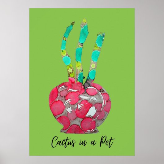 Art flower Poster (Voorkant)