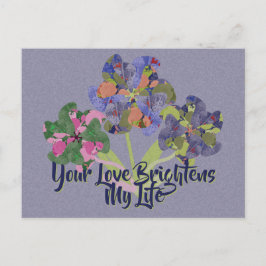 Art Flowers Briefkaart