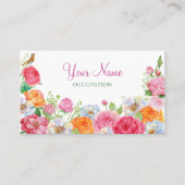 Art Flowers Rozen Visitekaartje (Voorkant)