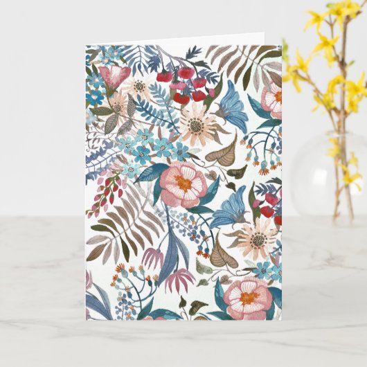 Art for Charity Greeting Card Kaart (Gele Bloem)