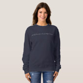 Art Fuels the Soul Women's Basic Sweatshirt (Voorkant volledig)