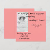 Art gallery Uitnodiging (Voorkant / Achterkant)