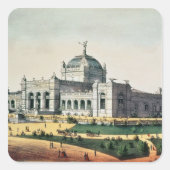 Art Gallery Vierkante Sticker (Voorkant)