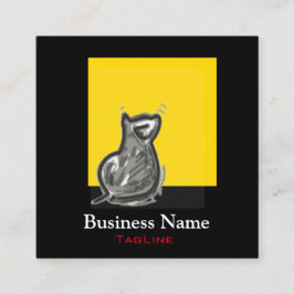 Art Gallery-Visitekaartje Vierkante Visitekaartje