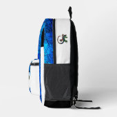 Art Gecko Bedrukte Rugzak (Rechts)