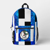 Art Gecko Bedrukte Rugzak (Voorkant)