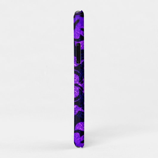 Art Gecko - paarse achtergrond Case-Mate iPhone Case (Achterkant/rechts)