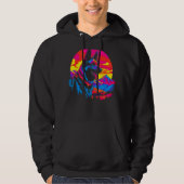 Art German Shepherd Dog Hike Hoodie (Voorkant)