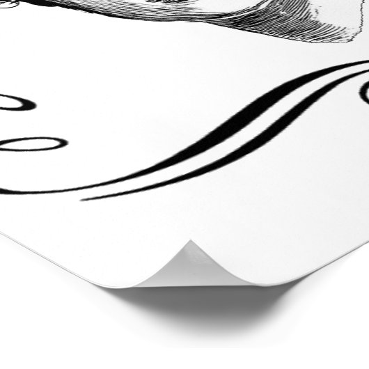  Art Gibson Girl Poster (Hoek)