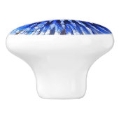 Art Glass Ceramic Knob. Keramische Knop (Zijkant)