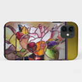 Art Glass Luxury Flower Barely Case-Mate iPhone Case (Achterkant (horizontaal))