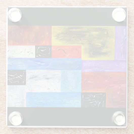 Art Glass Onderzetters (Achterkant)