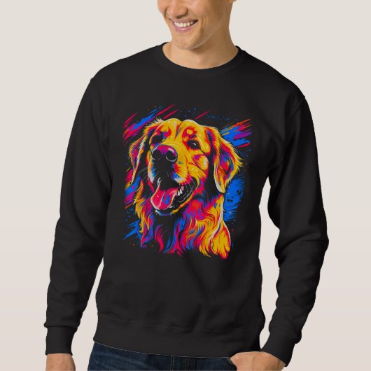Art Golden Retriever 1 Trui (Voorkant)