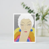 Art-Goût-Beauté (1928) mode illustratie Briefkaart (Staand voorkant)