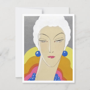 Art-Goût-Beauté (1928) mode illustratie Briefkaart