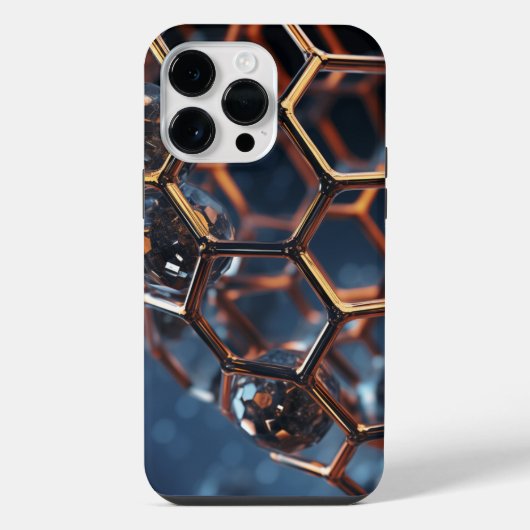 Art Graphene iPhone / iPad hoesje iPhone 14 Pro Max Hoesje (Achterkant)