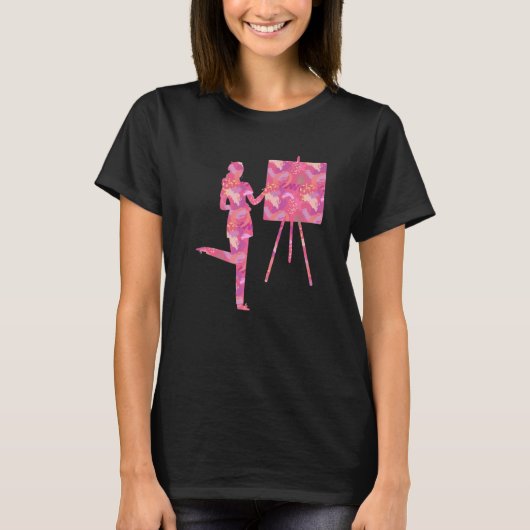 Art Graphic Painting Painter Paint Artwork Artist  T-shirt (Voorkant)