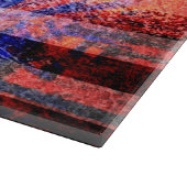 Art Grunge American Flag #2 Snijplank (Hoek)