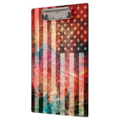 Art Grunge American Flag #6 Klembord (Links)